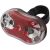 Esperanza Seginus LED Bike Tail Light - Black and Red, rear bicycle safety light