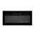 Home FKKI 05 Built-in Electric Fireplace - Black Frame