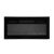 Home FKKI 05 Built-in Electric Fireplace - Black Frame