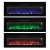 Home FKKI 05 electric fireplace with different flame colors, blue, green, red