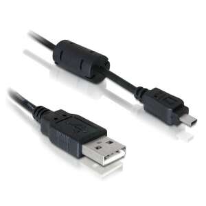 Cablu DeLock USB la 8 pini Nikon UC-E6, 1,83 m - Cabluri pentru camere