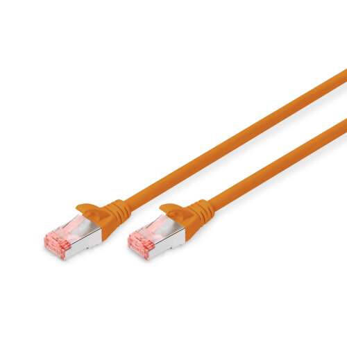 Digitus DK-1644-010/OR orange Cat6 S/FTP Netzwerkkabel, 1 Meter