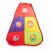 Iplay 3in1 Giant Playing Tent + 100pcs gift ball #red-yellow 127483237