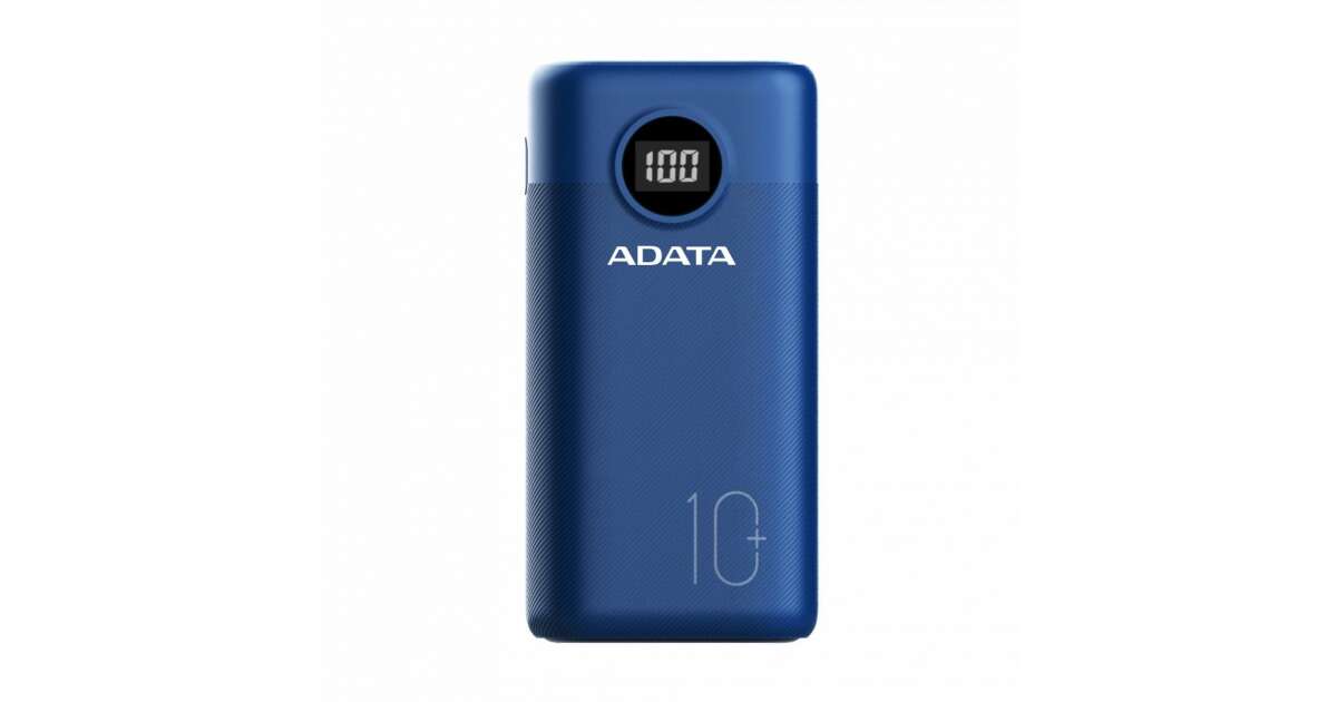 ADATA P10000QCD Power Bank 10000mAh blue (AP10000QCD-DGT-CDB