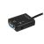Adapter AV Savio HDMI - D-Sub (VGA) czarny (CL-23) 68442834