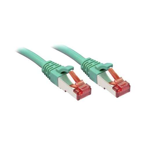Lindy CAT 6 S/FTP Netzwerkkabel, grün, 1 Meter, RJ45-Stecker
