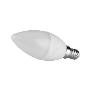 V-TAC C37 6.5W E14 meleg fehér LED gyertya izzó - V-TAC