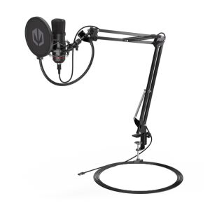 Endorfy Solum SM900 condenser microphone with boom arm and pop filter - Audio