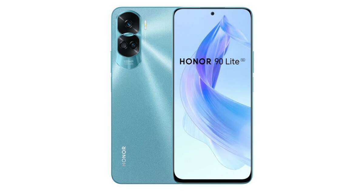Honor 90 Lite 5G 256GB 8GB RAM Mobile Phone, Blue (5109ASWE) 