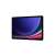 Samsung Galaxy Tab S9 tablet in gray color, angled view