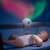 Chicco First Dreams Polarbär Nachtlicht und Projektor, projiziert Nordlichter auf ein Babybett