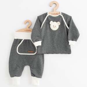 New Baby Baba melegítő nadrág és pulóver New Baby Sebastian szürke 12-18 hó (86 cm) 94924646 Gyerek melegítők - 86