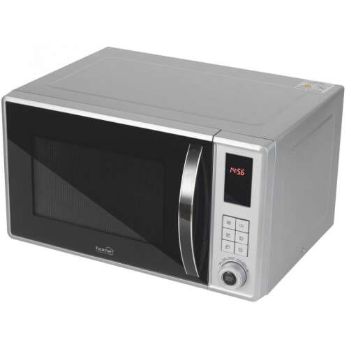 Home by Somogyi hgm23gr HOME Mikrohullámú sütő grill funkcióval - HG MH 23 GR 23l grill 1000w mikrohullám 800w, ezüst digitális hgmh23gr