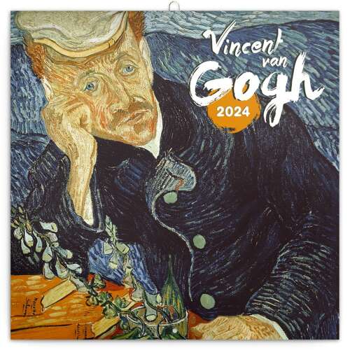 Vincent van Gogh 2026 Fali Naptár - Önarckép Borító