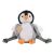 Ekoplüss Pingvin Hátizsák, kis plüss hátizsák óvodás gyerekeknek