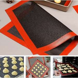 Ruhhy kétoldalas szilikon sütőlap sütőmintával
