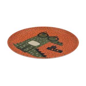 Crocodile Printed Party Plate 21 cm 68565089 - Disposable Plate