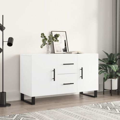 Modern Fehér Tálalóasztal - 100x36x60 cm