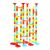 Assembled Marble Race Game Golyós Versenypálya, tall colorful structure