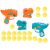 Ikonka dinosaur toy guns with soft foam ball ammo