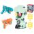 Ikonka dinosaur shooting game with 2 guns and 20 soft foam balls