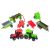 KX5837 Farm Animals with Vehicles, 49-piece Set, Multicolor 68572668