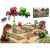 KX5837 Farm Animals with Vehicles, 49-piece Set, Multicolor 68572668