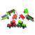 KX5837 Farm Animals with Vehicles, 49-piece Set, Multicolor 68572668