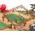 KX5837 Farm Animals with Vehicles, 49-piece Set, Multicolor 68572668