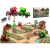 KX5837 Farm Animals with Vehicles, 49-piece Set, Multicolor 68572668