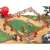 KX5837 Farm Animals with Vehicles, 49-piece Set, Multicolor 68572668