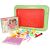 Ikonka Kinetic Sand Set with Inflatable Sandbox and Accessories