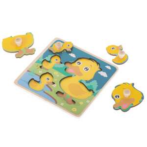KX5368_1 puzzle din lemn 3pcs, Multicolor 68579417 Puzzle pentru copii