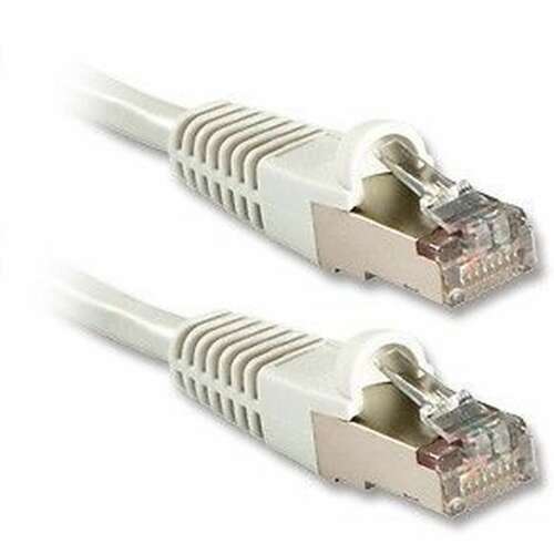 Lindy Cat.6A S/FTP patch kábel, fehér, 1,5 m, RJ45 csatlakozókkal - FTP kábel