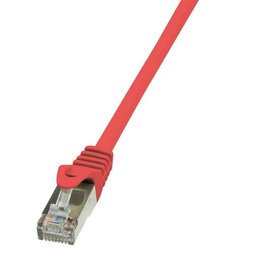 LogiLink Cat5e U/UTP piros patch kábel, 1 méter