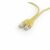 Gembird 0.5m sárga CAT6 patch kábel RJ45 csatlakozókkal