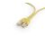 Gembird CAT6 RJ45 csatlakozók sárga patch kábelen
