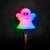 Halloween-i LED lámpa - rugós szellem - elemes 68708218}