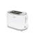 Home 2-slice toaster, white and grey