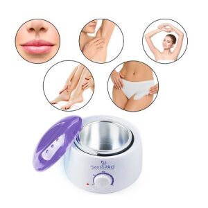 SensoPro Pro Wax 100 Wachswärmer mit Anwendungsbeispielen - Haarentfernung & Rasur