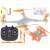 Syma Z4W drone with remote control, spare propellers, and accessories