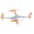 Syma Z4W drone with camera, white and orange
