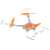 Syma Z4W drone with foldable arms, white and orange