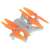 Syma Z4W drone, white and orange
