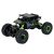 Rock Through black and green RC rock crawler car