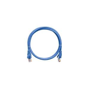 Nikomax patch kábel UTP, CAT6, LSZH, 10m, kék (NMC-PC4UE55B-100-C-BL) (NMC-PC4UE55B-100-C-BL) 68773507 