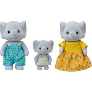 Sylvanian Families Elephant Family set with mom, dad, and daughter - Figure