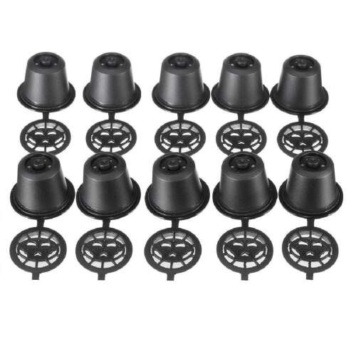 Újratölthető kávékapszula - Nespresso kompatibilis 10 darab 