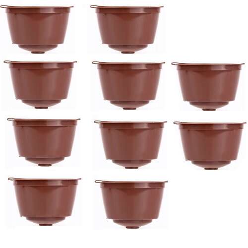 10 újratölthető kávékapszula