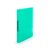 P+P Lines A4 2-Ring Binder, 2cm Spine, Transparent PP, Green